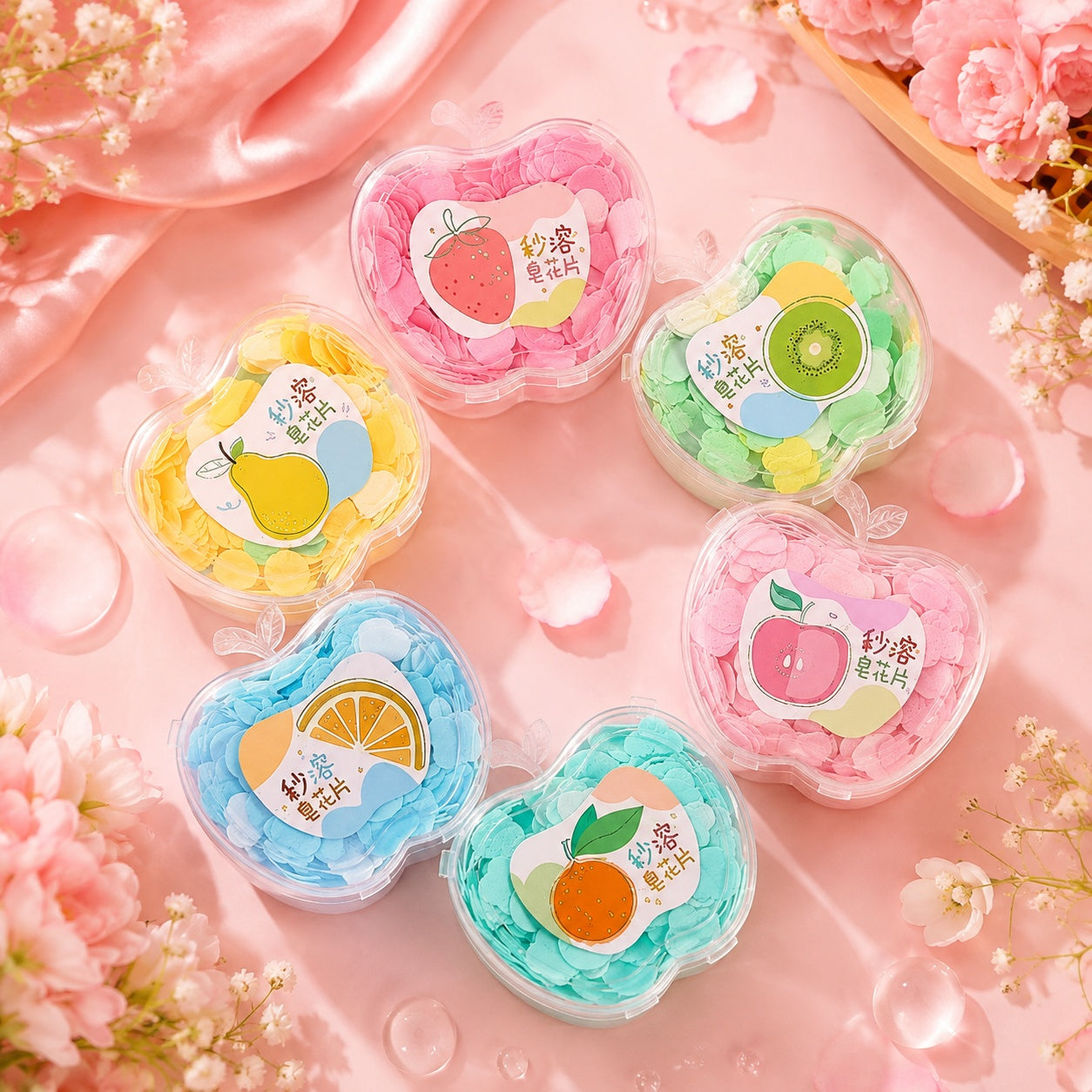 Fruit Scented Soap Flake.
