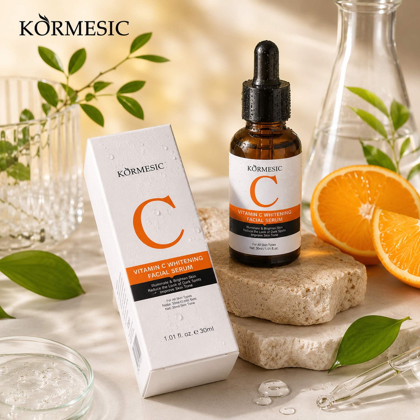 KORMESIC Vitamin C Whitening Facial Serum.