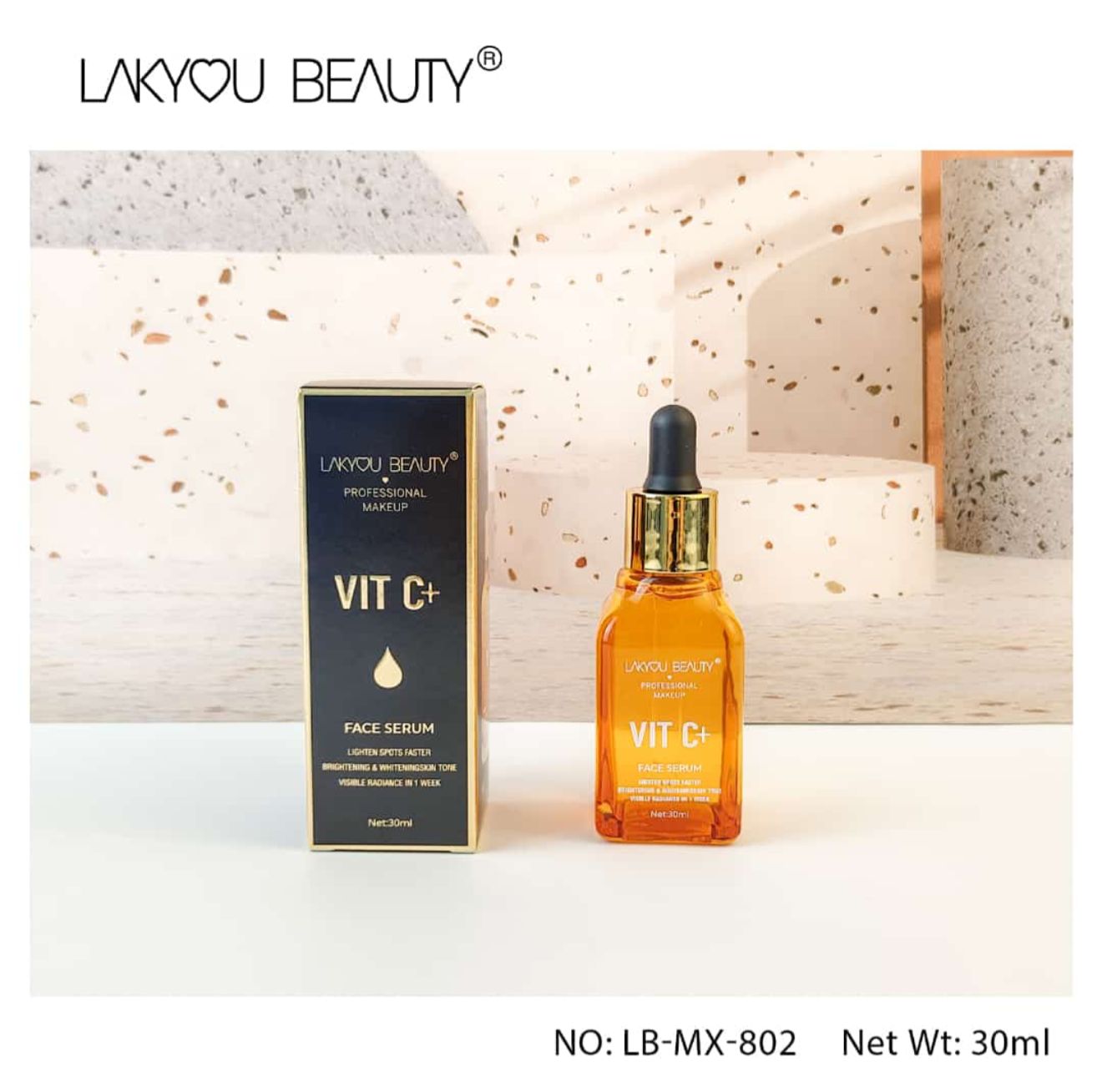 Vitamin C Face Serum | Brightening Skin Serum | LAKYOU BEAUTY.
