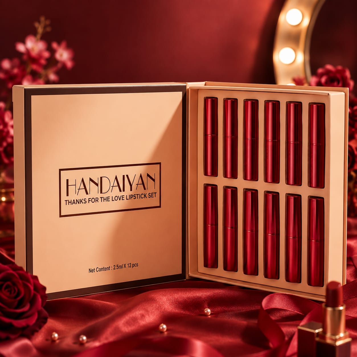 HANDAIYAN Lipstick Set 12 Pcs.