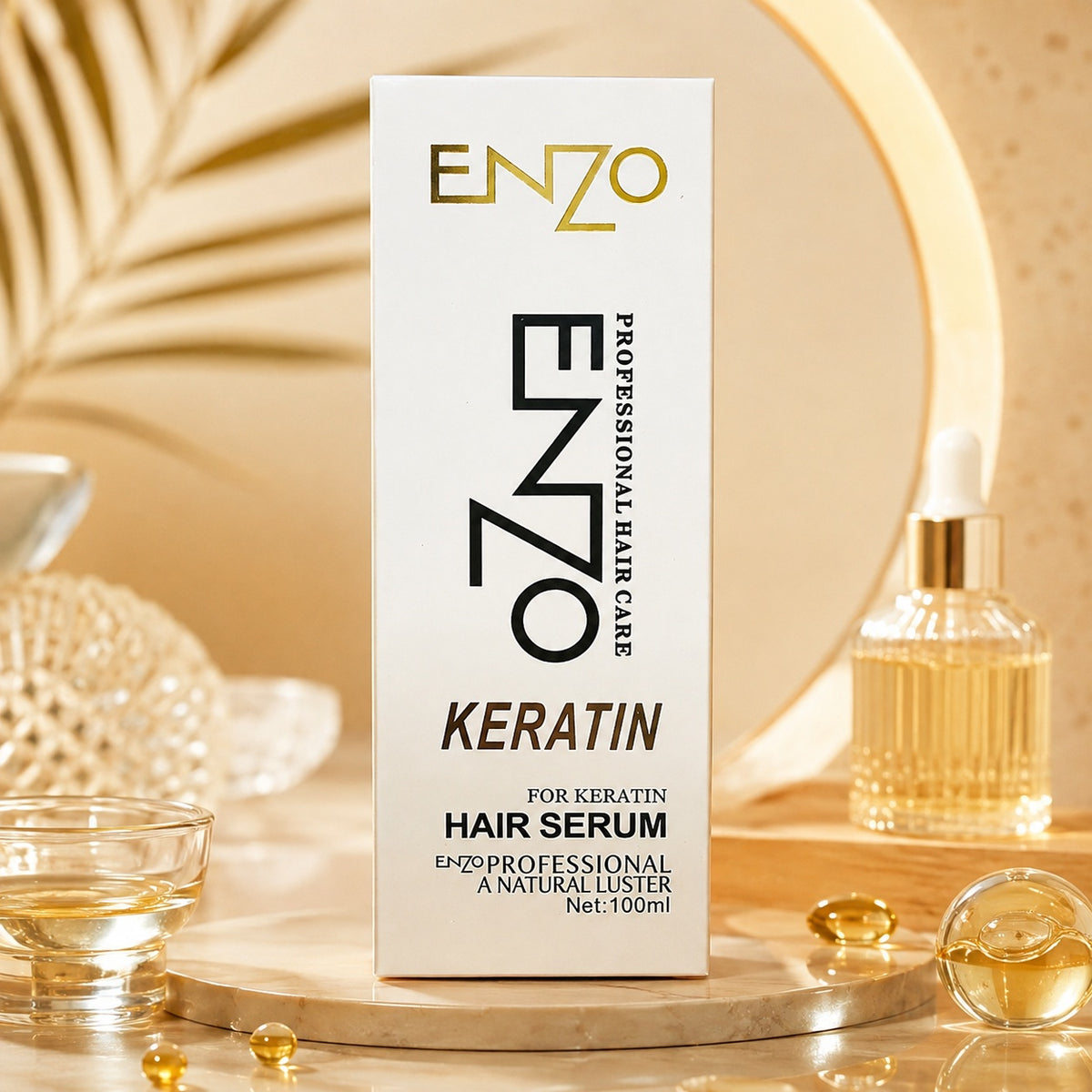Enzo Keratin Hair Serum.