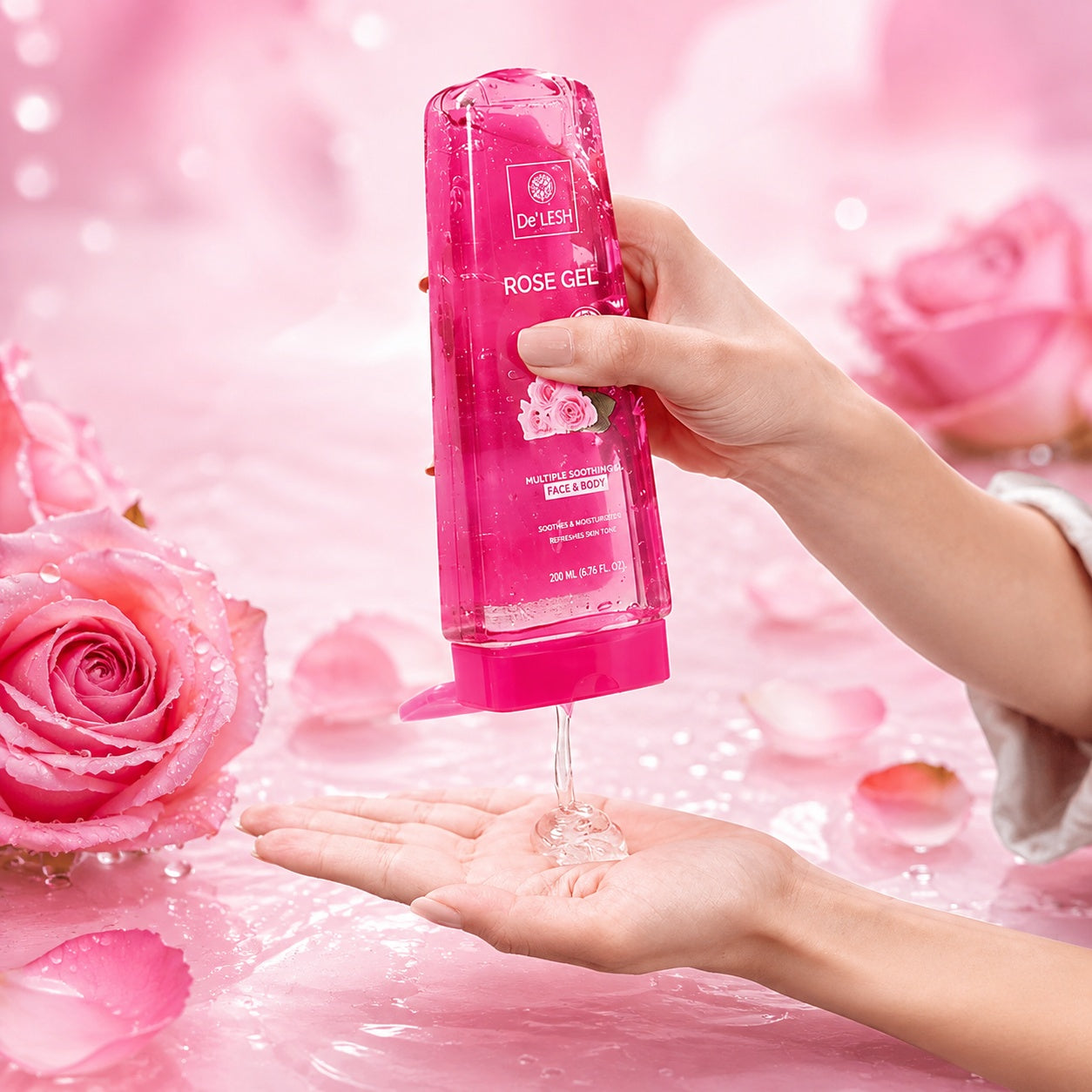 "De'Lesh Rose Gel"