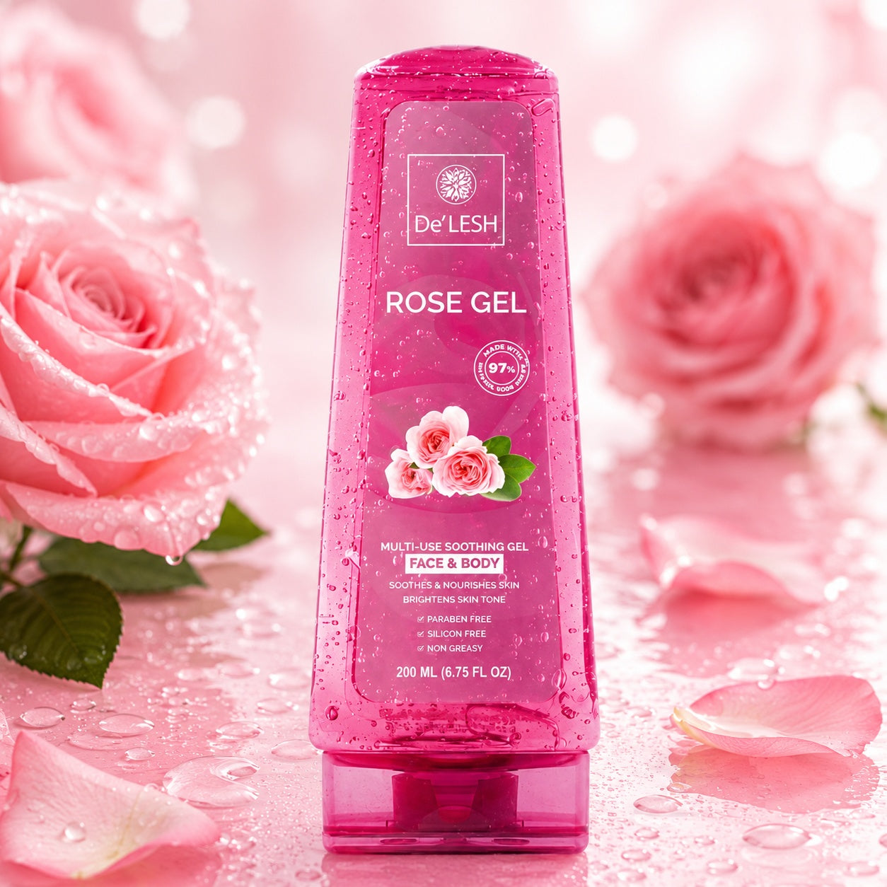 "De'Lesh Rose Gel"