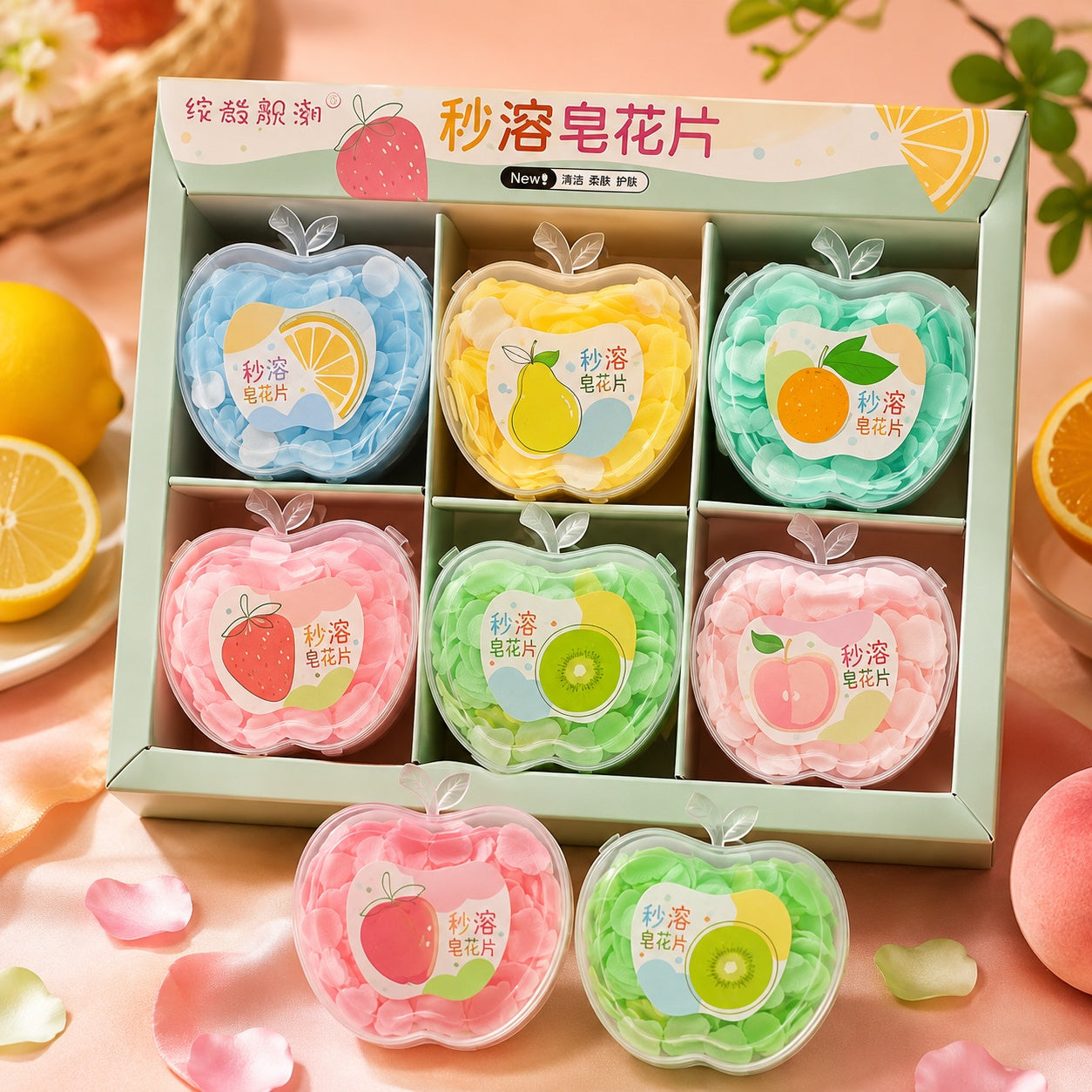 Fruit Scented Soap Flake.