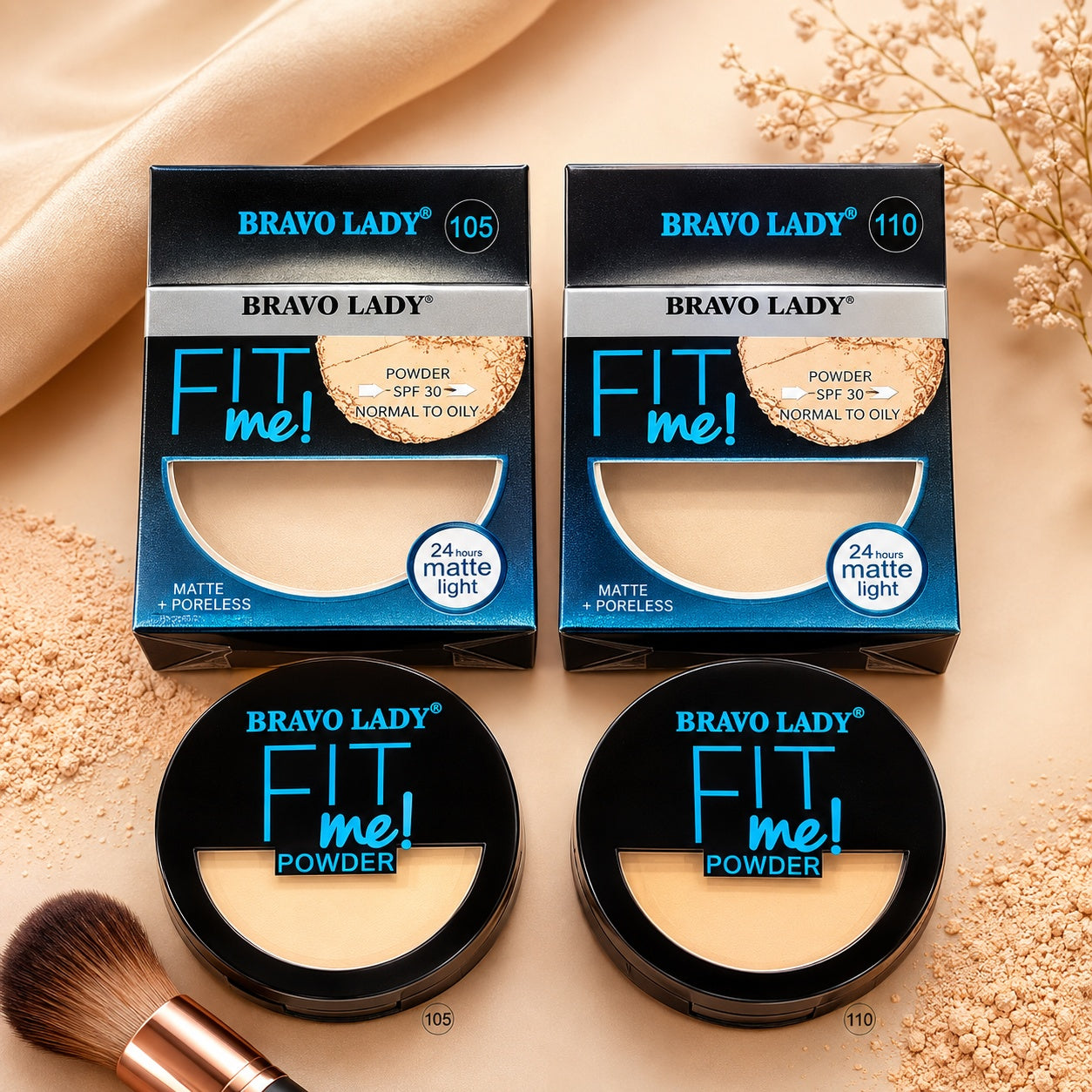 Bravo Lady Fit Me Powder.