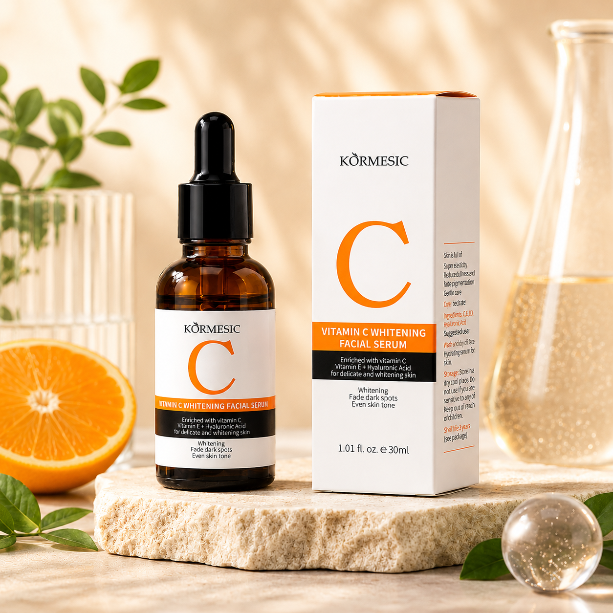 KORMESIC Vitamin C Whitening Facial Serum.