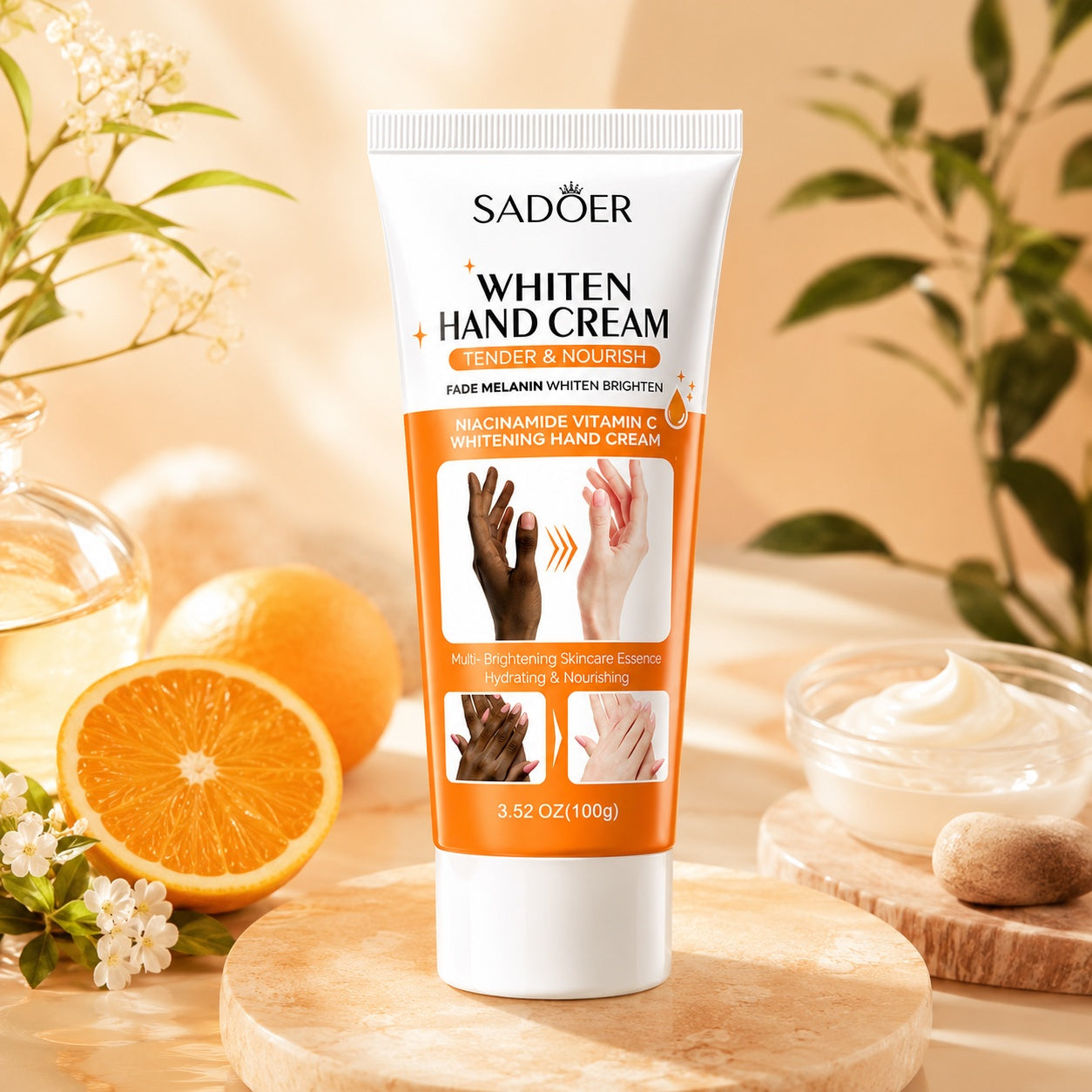 Sadoer Whitening Hand Cream.