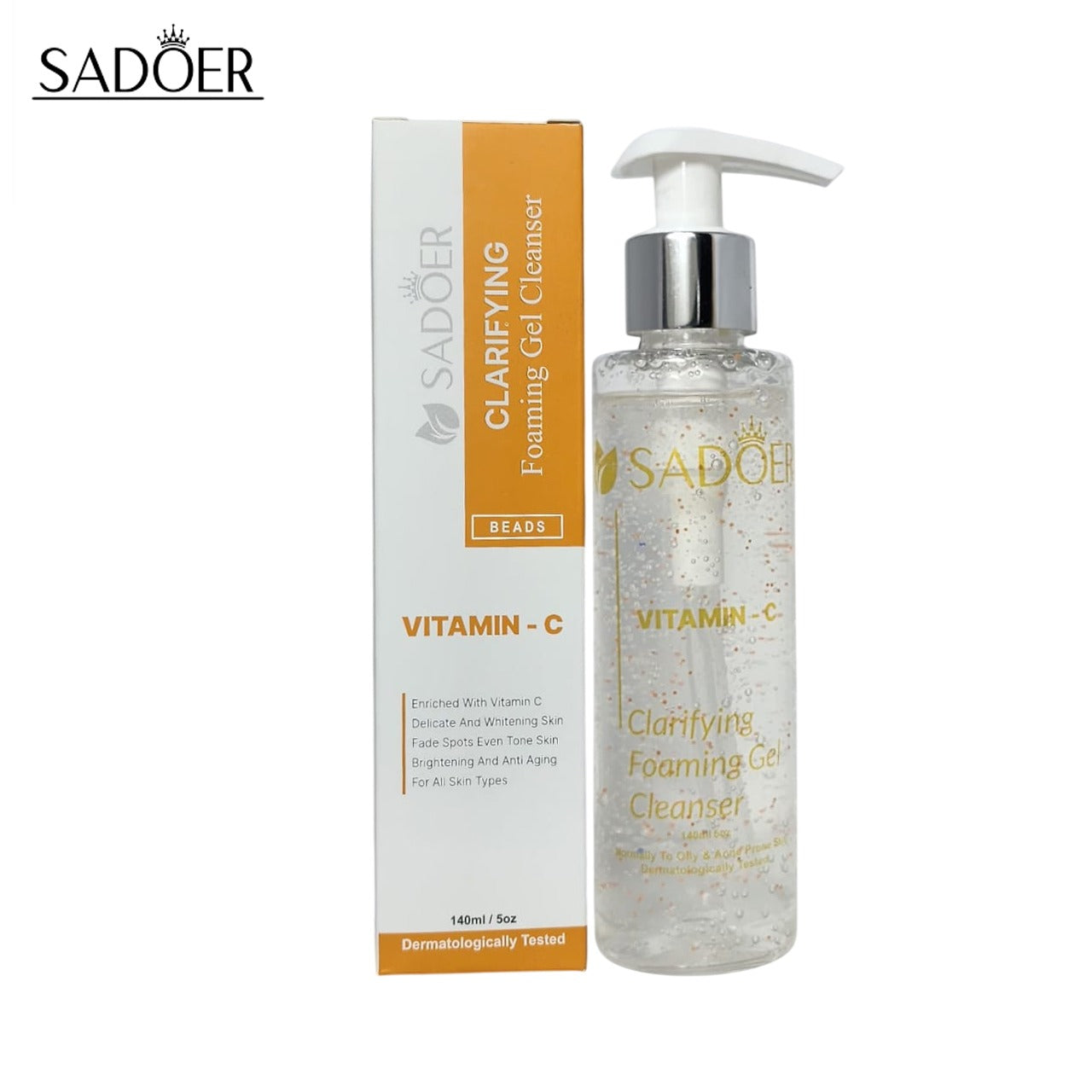 SADOER Vitamin C Clarifying Foaming Gel Cleanser