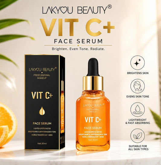 Vitamin C Face Serum | Brightening Skin Serum | LAKYOU BEAUTY.
