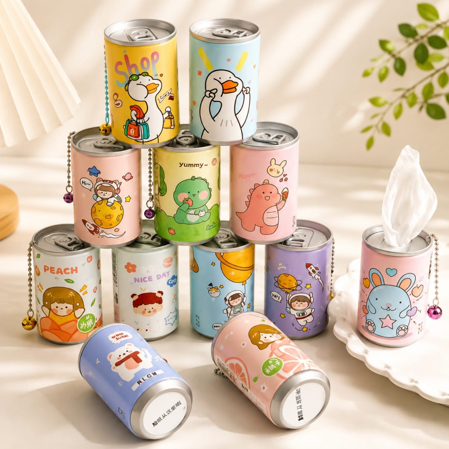 CAN TIN MAKEUP WIPES.