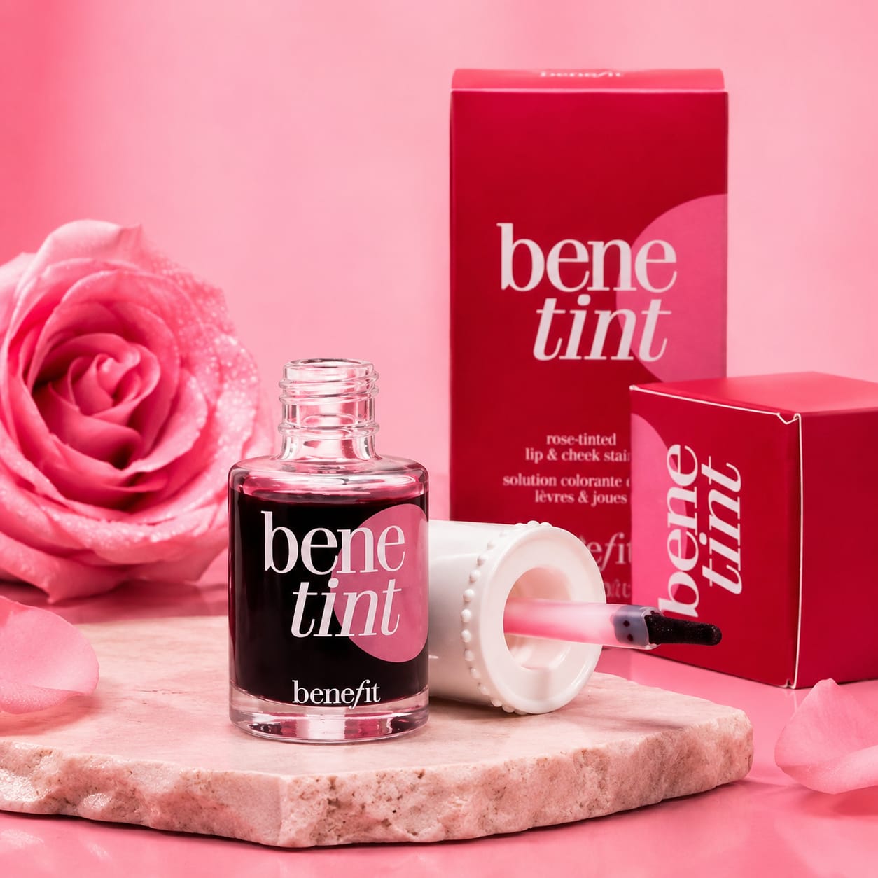 Benetint Lip and Cheek Tint.