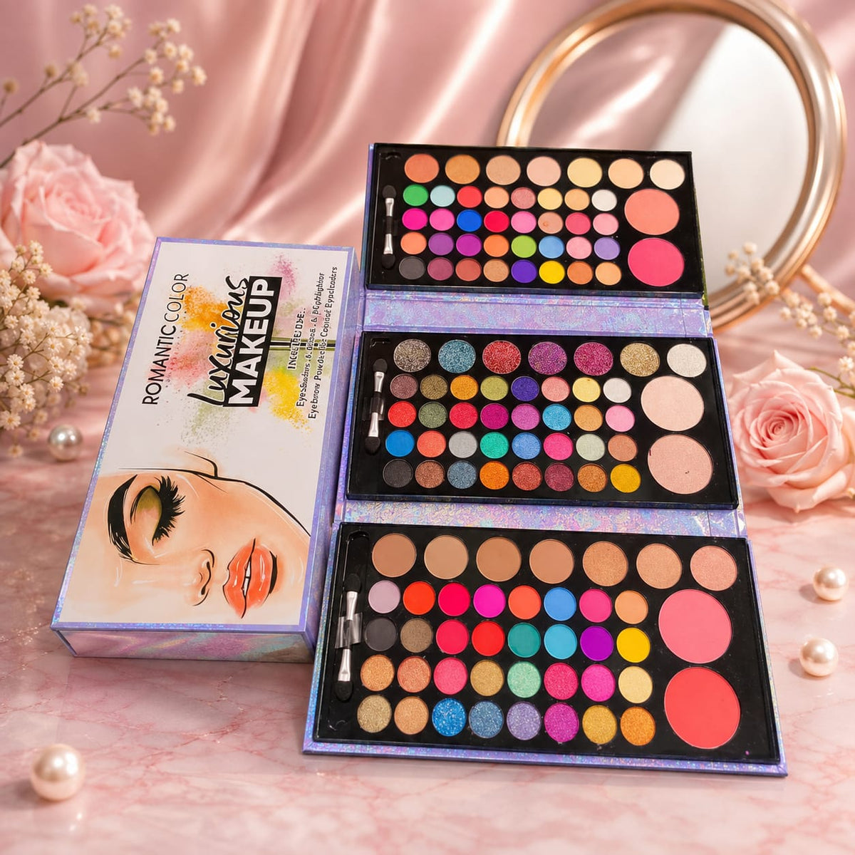 Romantic Color 3-in-1 Makeup Kit.