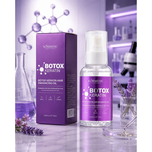 Kormesic Botox Keratin Hair Enhancing Oil.