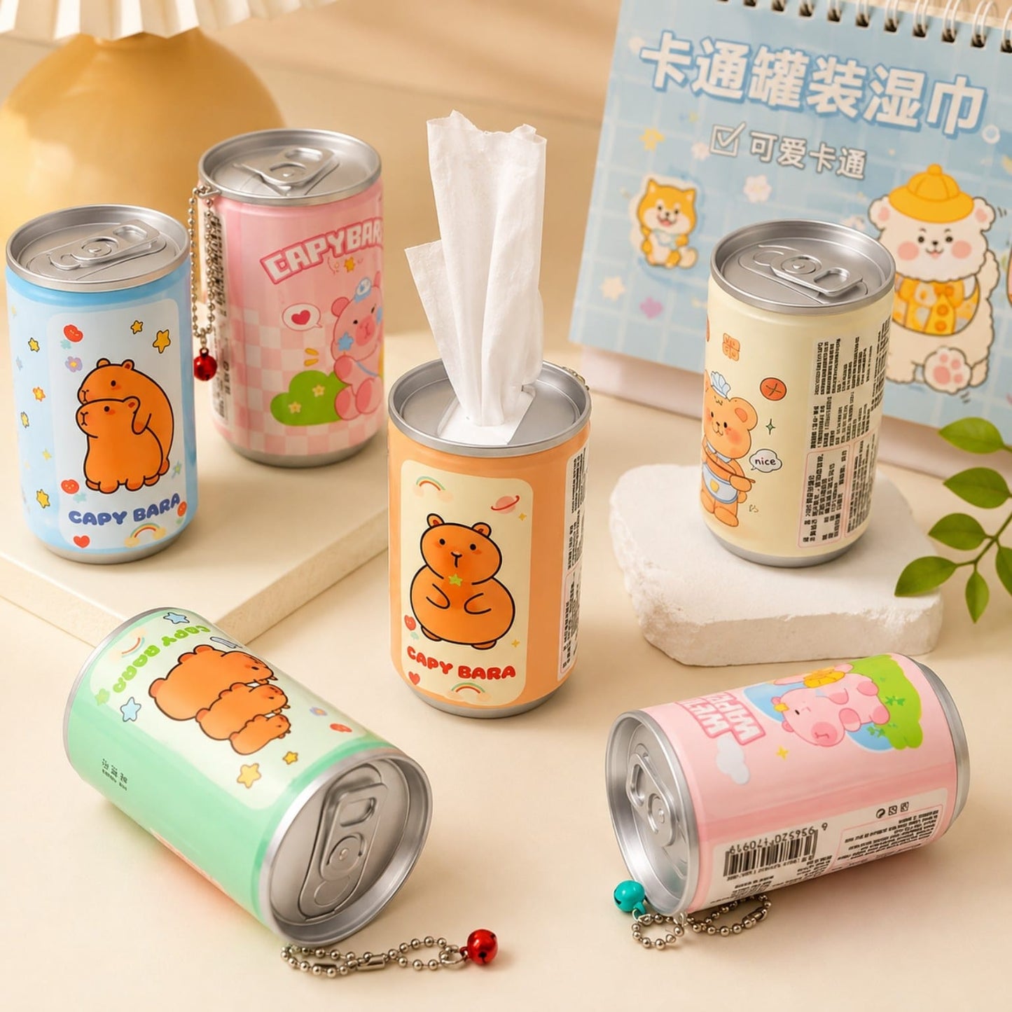 CAN TIN MAKEUP WIPES.