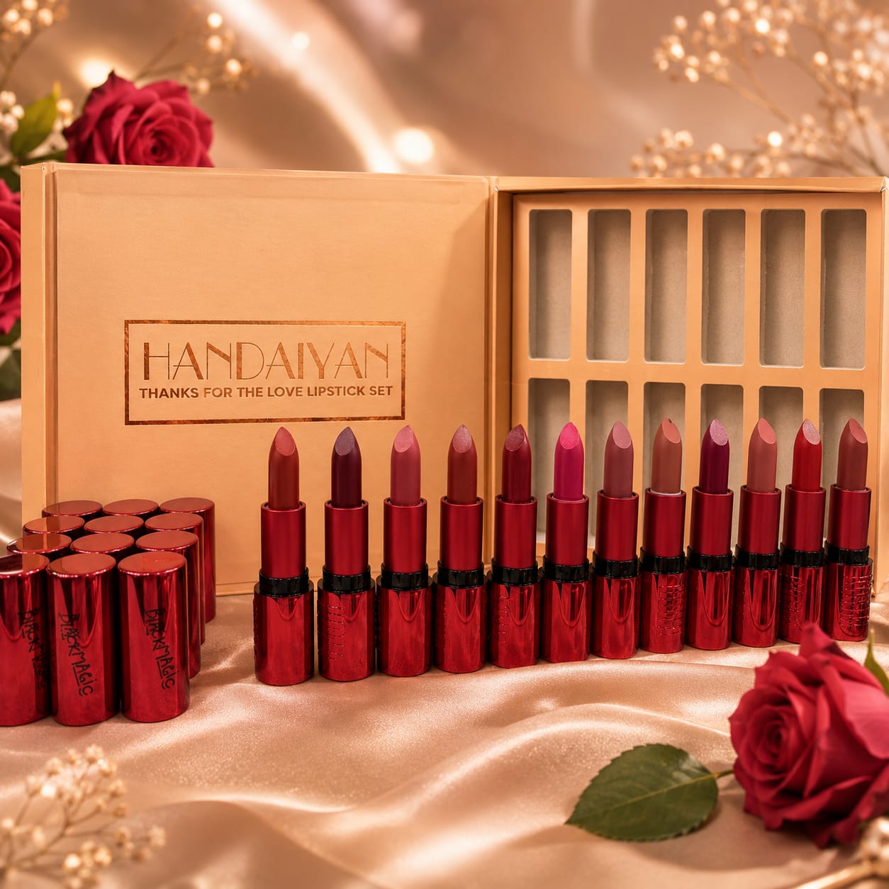 HANDAIYAN Lipstick Set 12 Pcs.
