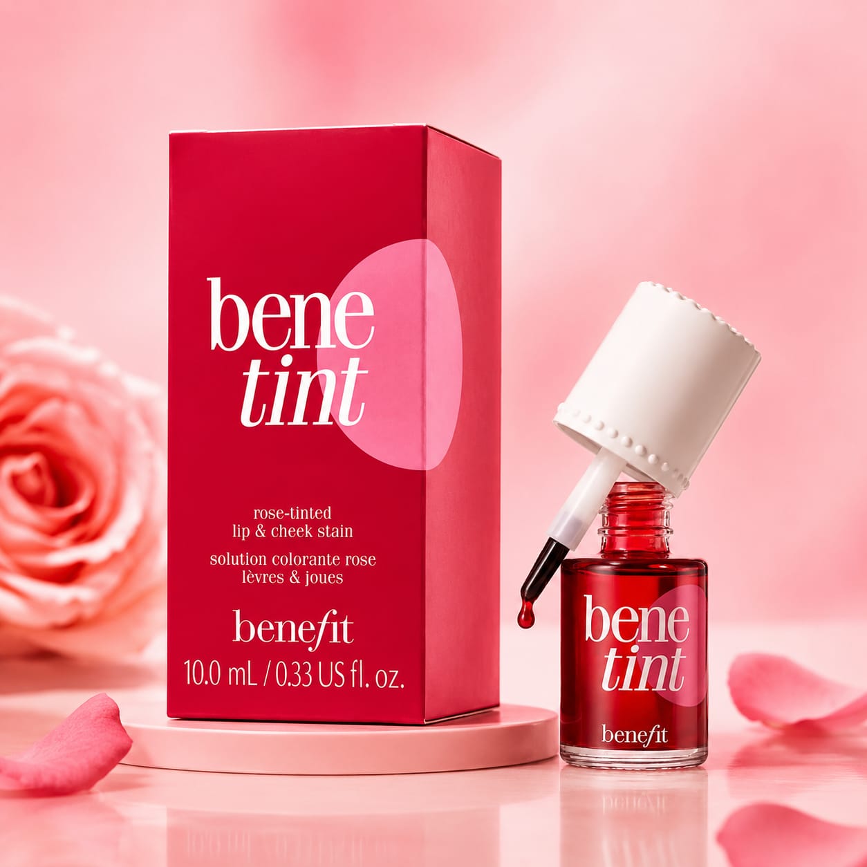 Benetint Lip and Cheek Tint.