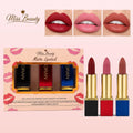 Miss Beauty Matte Lipstick.